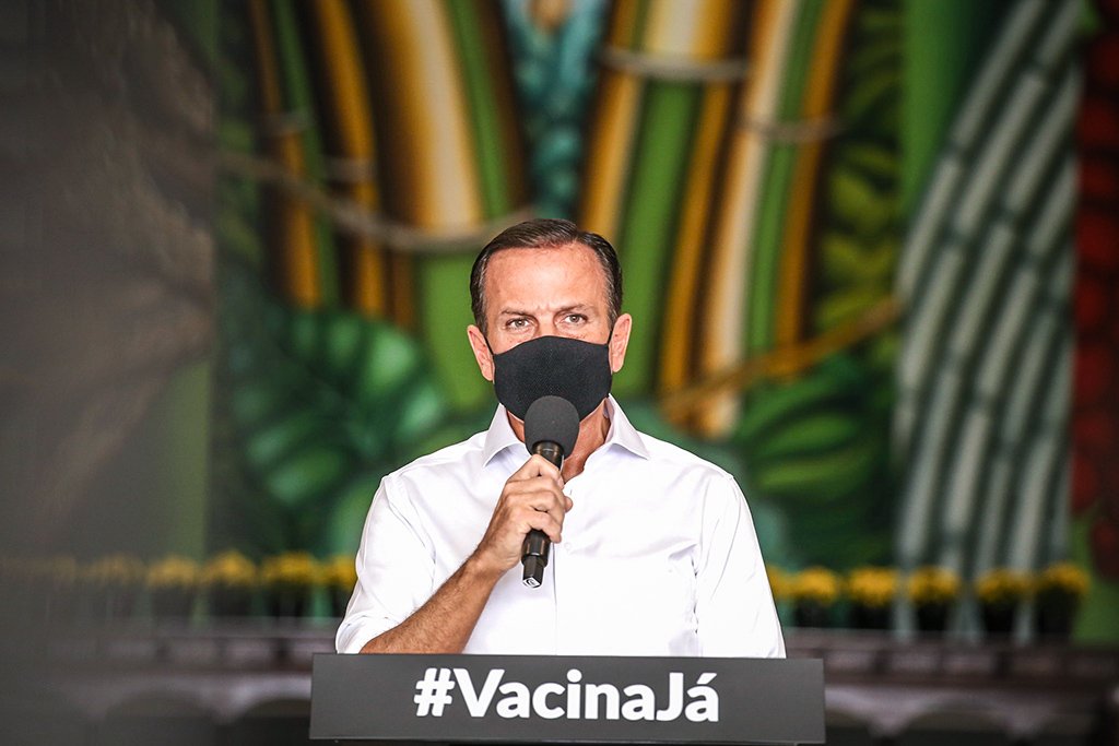 Doria é diagnosticado com a covid-19 pela segunda vez