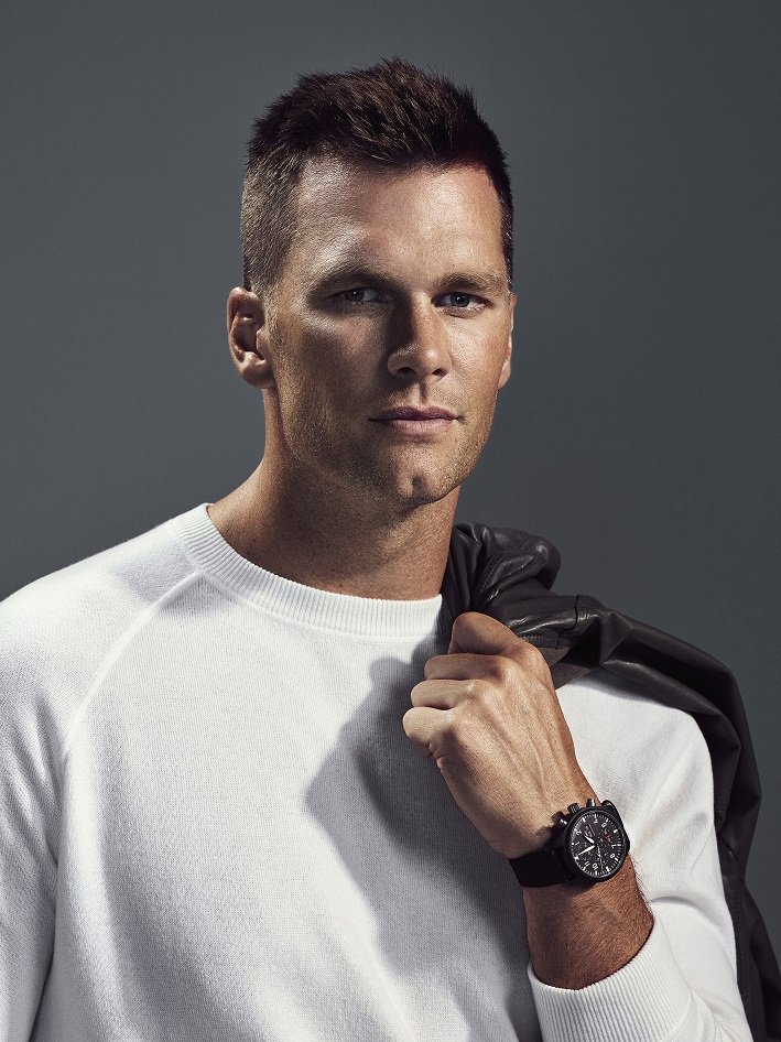 Tom Brady em ação da IWC