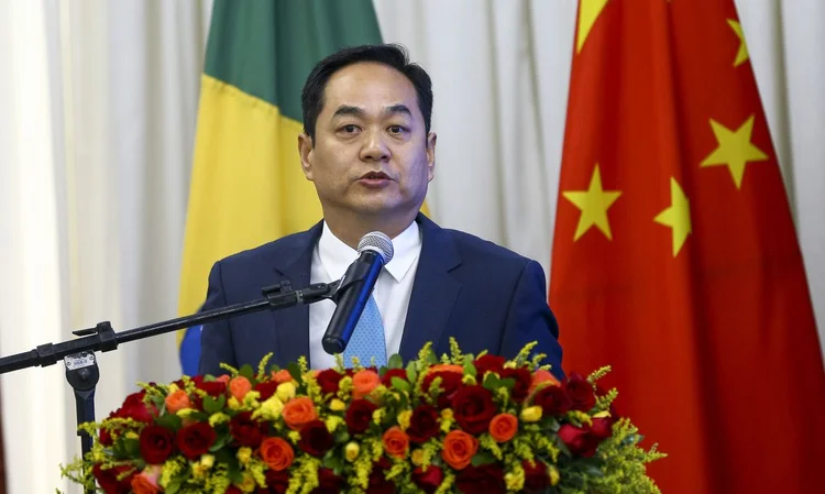 Yang Wanming: embaixador da China no Brasil reagiu à publicação do Ministério da Saúde (Marcelo Camargo/Agência Brasil)