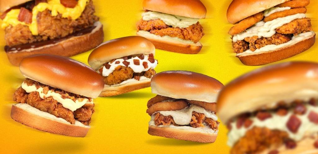 Marca oferece sanduíche e entrega grátis para quem provocar KFC e Popeyes