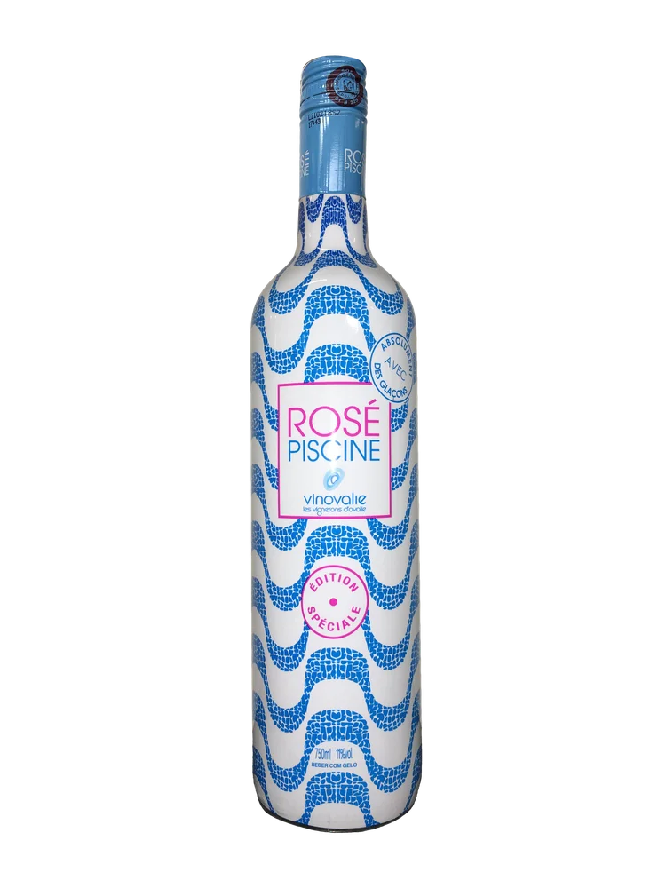 Rosé Piscine faz dorteio com um ano de vinho grátis. (Rosé Piscine/Divulgação)