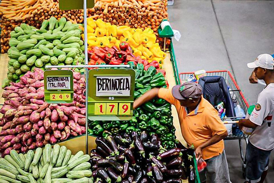 Inflação pesa no resultado do PIB, com aumento de 30% nos alimentos