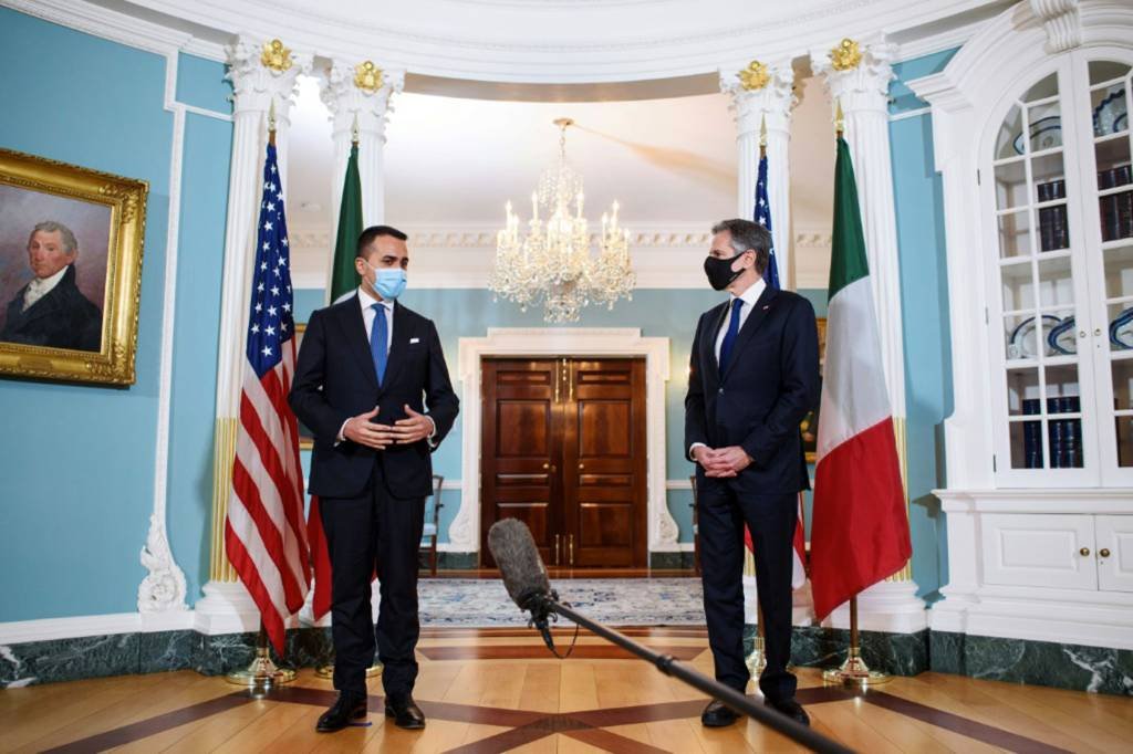 Chefe da diplomacia italiana inaugura visitas a Washington na era Biden