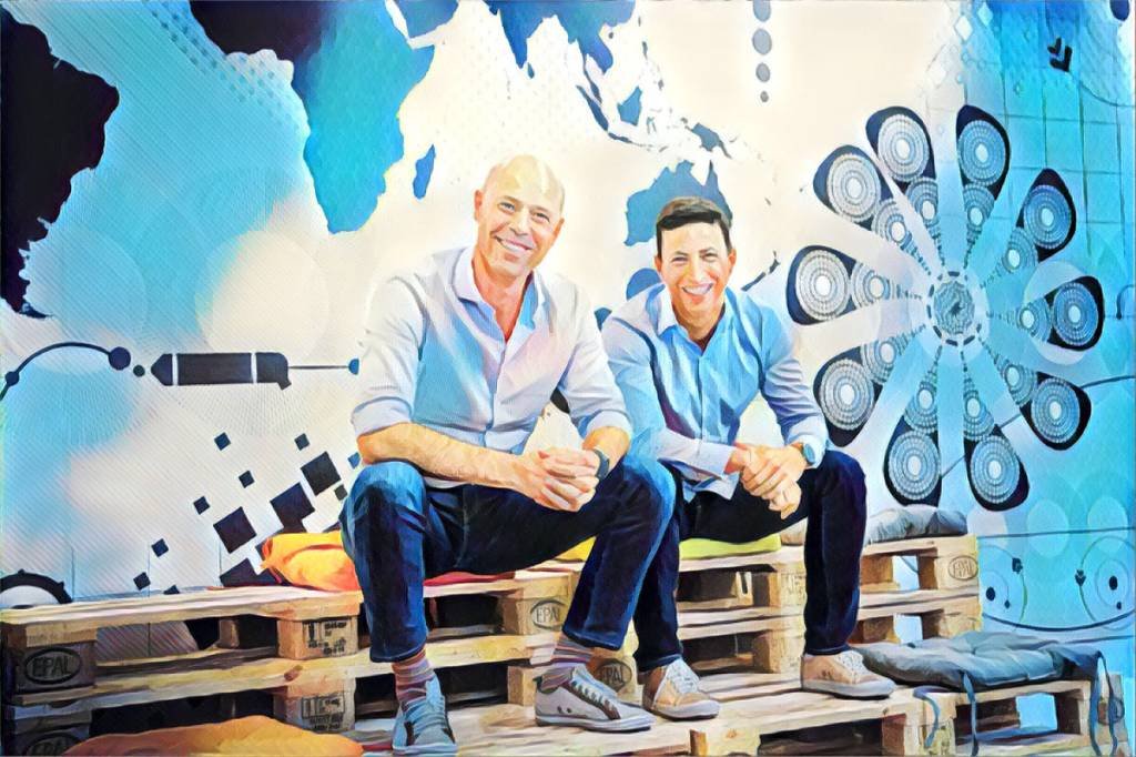 Alexandre Assolini e Juliano Cornacchia, fundadores da Vórtx: empresa recebeu aporte de R$ 190 milhões em março (Divulgação/Vórtx)