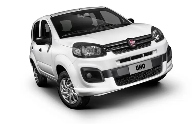 Redução: Fiat Uno agora é vendido em versão única no Brasil (Fiat/Divulgação)