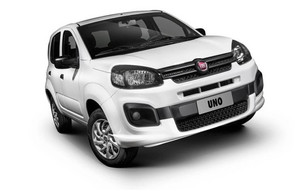 Fiat Uno: o reajuste no mês de abril foi de 4,39% (Fiat/Divulgação)