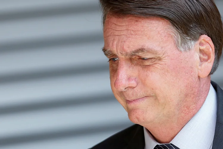 Jair Bolsonaro: presidente recua em carta "à Nação" e chega a citar "qualidades" de ministro do STF Alexandre de Moraes (Adriano Machado/Reuters)