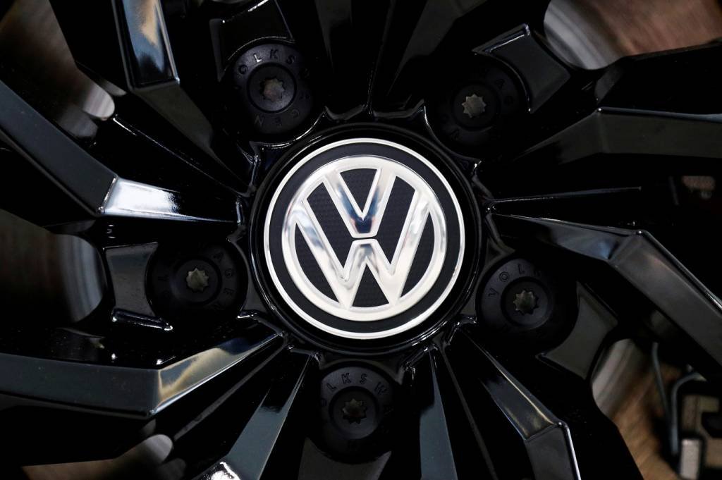 Volkswagen: Em São José dos Pinhais (PR), onde a Volks monta o utilitário esportivo T-Cross, a produção volta na segunda-feira (Francois Lenoir/Reuters)