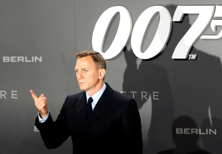 Ator Daniel Craig.  (Fabrizio Bensch/Reuters)