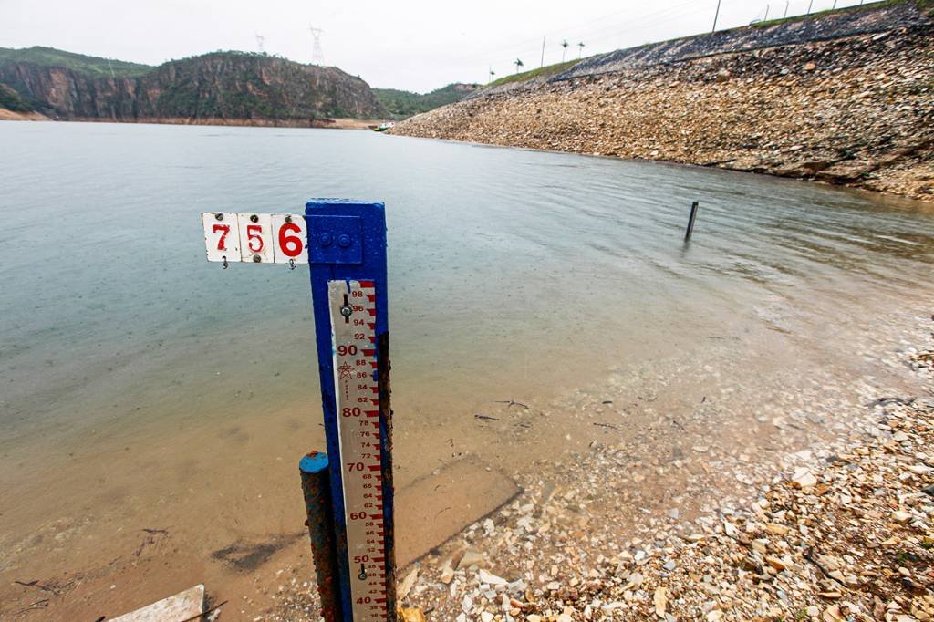 Período entre setembro e maio registrou os piores níveis de chuvas em 91 anos no reservatório das hidrelétricas (Reuters/Paulo Whitaker)