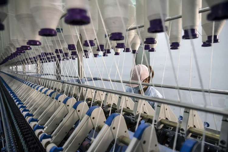 O resultado no estado catarinense, de acordo com o instituto, deve-se às atividades de máquinas, aparelhos e materiais elétricos, máquinas e equipamentos, confecção de artigos do vestuário e acessórios e produtos alimentícios (Qilai Shen/Bloomberg)