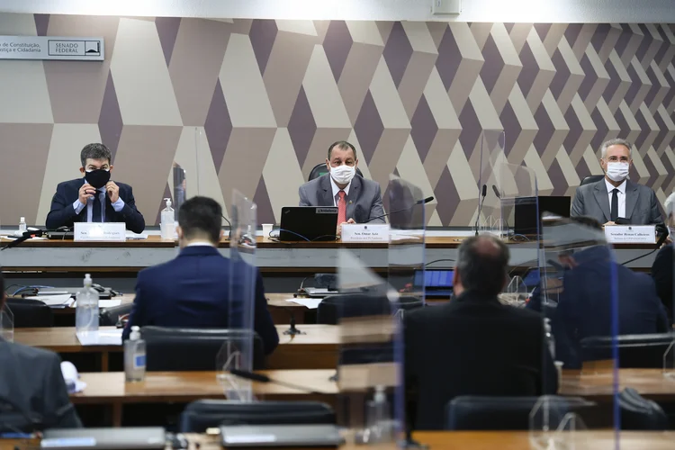 Laboratórios não costumam usar intermediários nas negociações, e é isso que a CPI precisa desvendar (Edilson Rodrigues/Agência Senado)