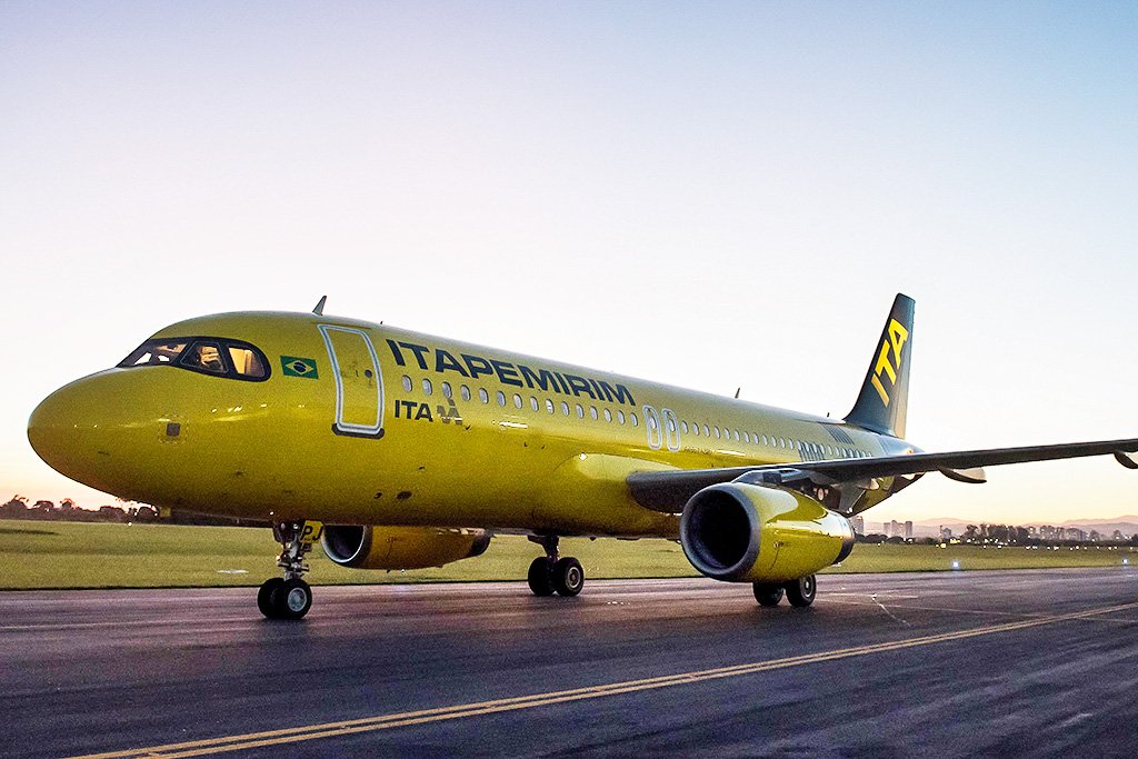 Novos planos: Grupo Itapemirim inaugurou companhia aérea e pretende voar no mês de junho (Divulgação/Grupo Itapemirim)