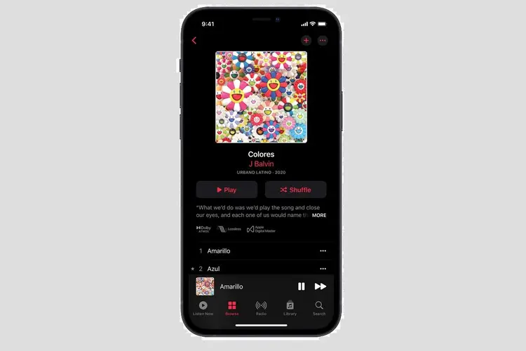 Apple Music: serviço terá músicas em alta qualidade, assim como Amazon Music e Tidal (Apple/Divulgação)