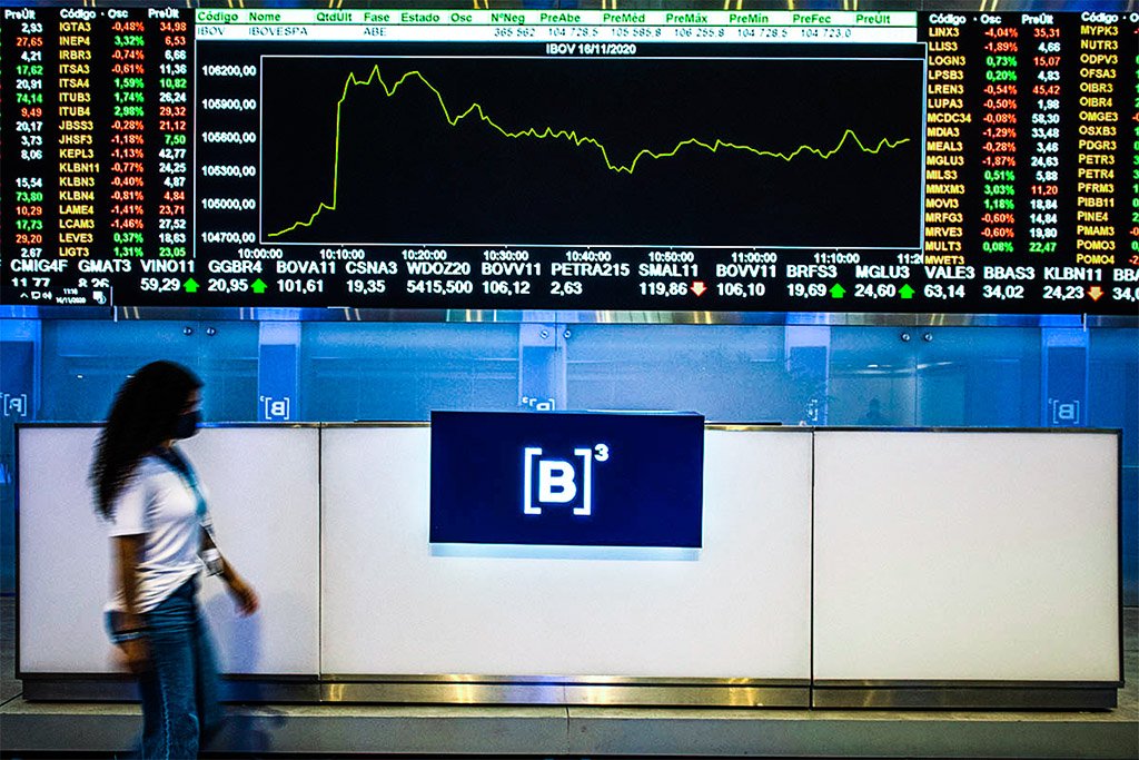 Apesar de queda da Petrobras (PETR4), Ibovespa tem em leve alta com alívio nos EUA