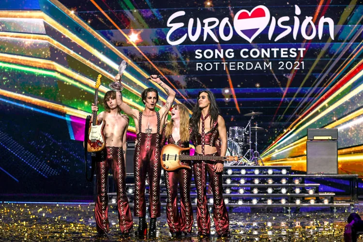 Eurovision: o festival europeu chegou a 65ª edição em 2021.  (Dean Mouhtaropoulos/Getty Images)