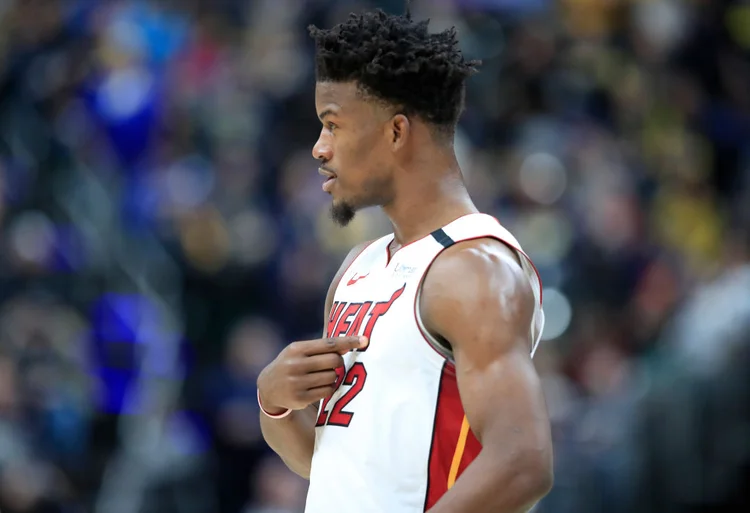 Por muito tempo Jimmy Butler foi considerado um jogador problemático, daqueles que não contribuem para o espírito de equipe. (Getty Images/Getty Images)