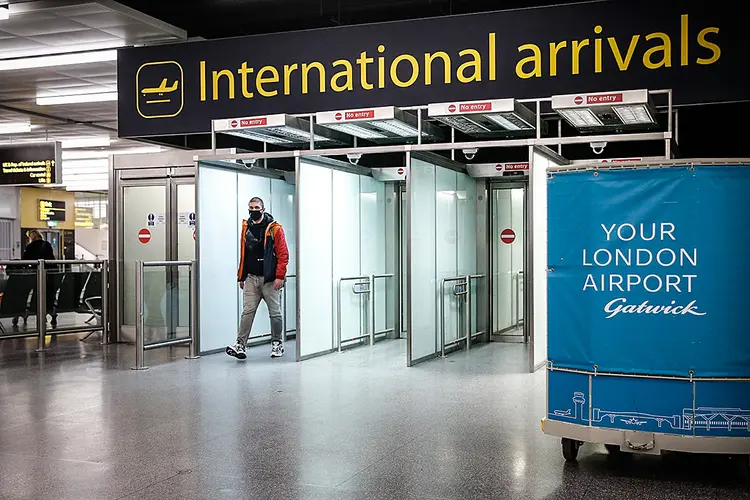 Aeroporto de Londres, no Reino Unido (Hollie Adams/Getty Images)