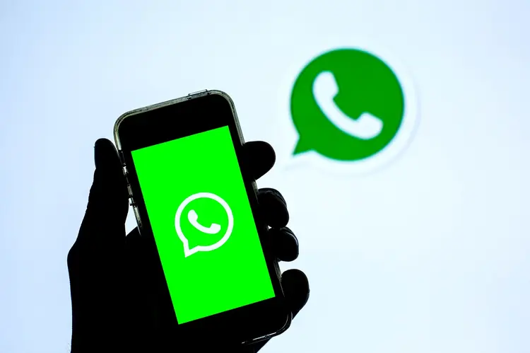 Pix: em nota, o WhatsApp disse que a plataforma de pagamento é um ambiente aberto e quer trabalhar com Pix no futuro (Thiago Prudêncio/SOPA Images/LightRocket/Getty Images)