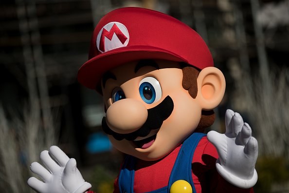 Mario Bros: maior ícone dos jogos da Nintendo | Foto: Drew Angerer/Getty Images (Getty Images/Drew Angerer)