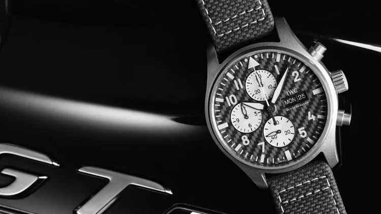 Pilot´s Watch Chronograph Edition “AMG”, relógio da IWC em parceria com a Mercedes-AMG (IWC Schaffhausen/Divulgação)