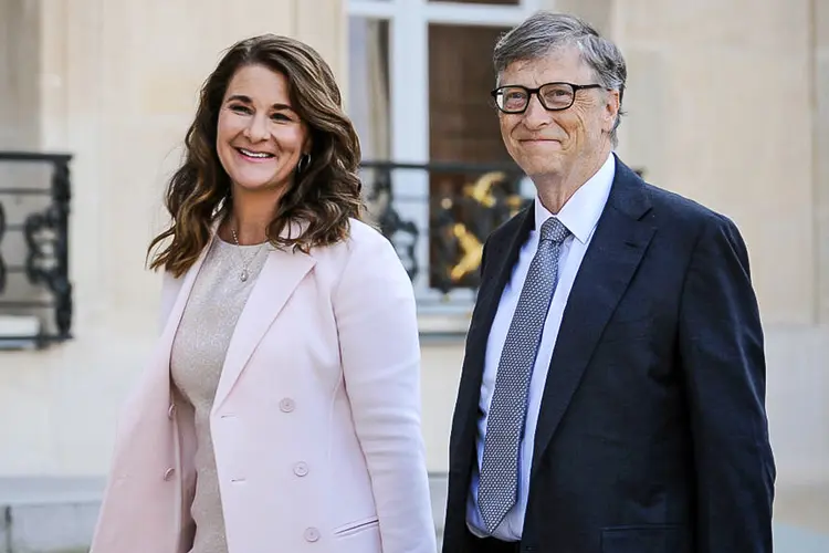 Melinda Gates e Bill Gates (Frederic Stevens/Getty Images)