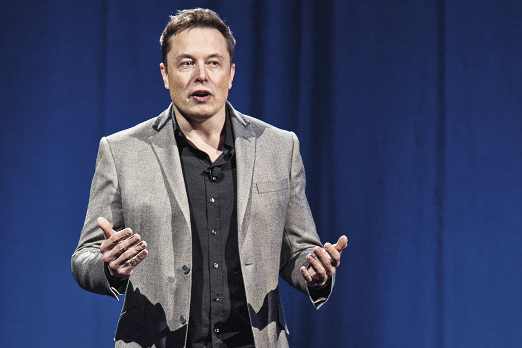Elon Musk: "As pessoas deveriam ir atrás do que as faz feliz. Isso as fará ainda mais felizes do que qualquer outra coisa" (Bloomberg/Getty Images)