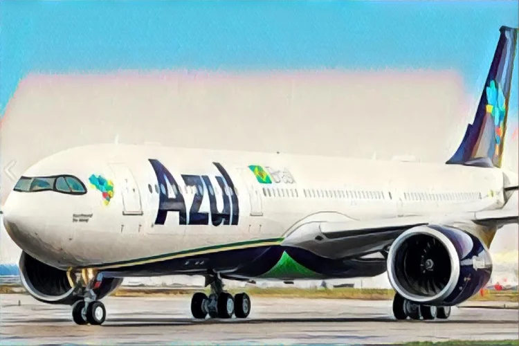 Azul: mercado cético a respeito de capacidade financeira da companhia para lidar com arrendamento de aviões (Avolon/Divulgação)