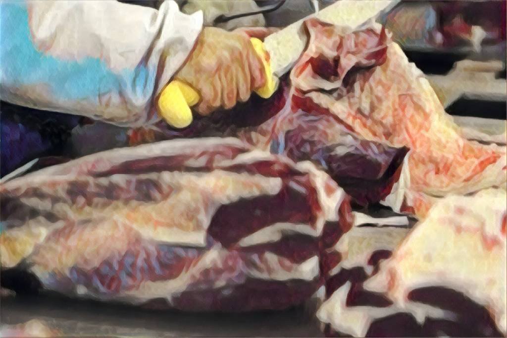 Corte de carne da Marfrig: união com BRF faz sentido como expansão de mercado e diversificação (Paulo Whitaker/Reuters)