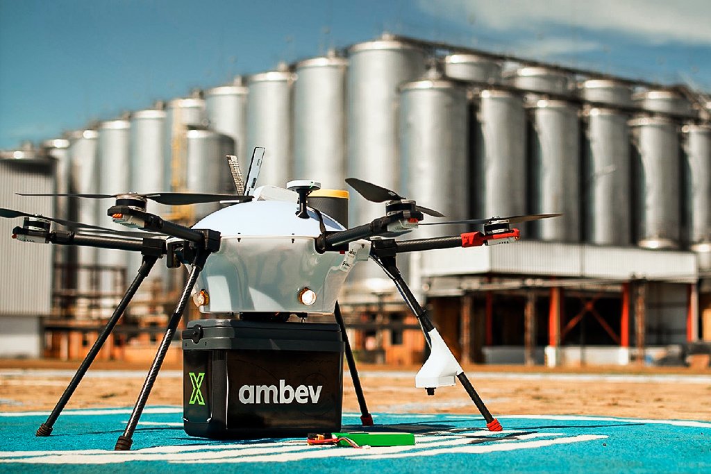 Ambev: a empresa afirma que o objetivo do projeto é explorar formas inovadoras e mais eficientes para a distribuição de produtos (Ambev/Divulgação)