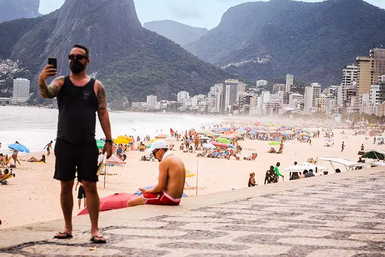 Rio: o número de internados na cidade caiu cerca de 10% em uma semana, e a fila de leitos zerou (Tomaz Silva/Divulgação)