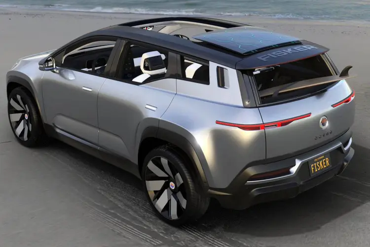 Elétricos: SUV Ocean (foto) será o primeiro da marca, seguido pelo Projeto Pear (Fisker/Divulgação)