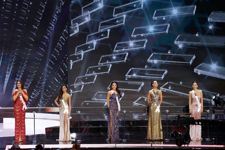 Miss Universo: concurso era propriedade de Donald Trump, ex-presidente dos EUA. (Rodrigo Varela / Getty Images/AFP)