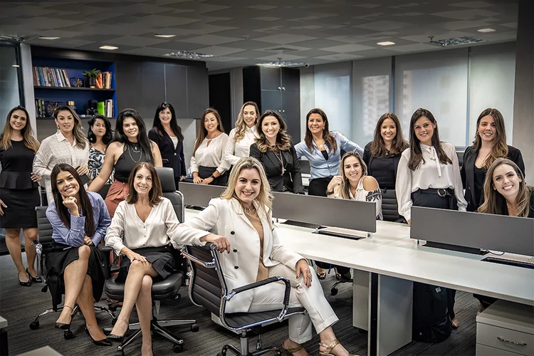 Escritório da Renova Invest, em SP: meta é ter metade do time composto de mulheres até o final do ano (Betinho Alvares/Divulgação)