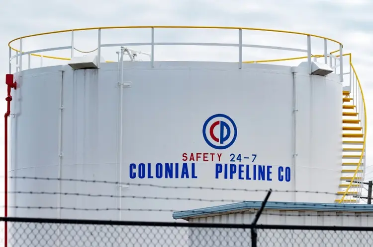 Instalações da rede de oleodutos Colonial Pipeline, nos EUA (Foto/AFP)