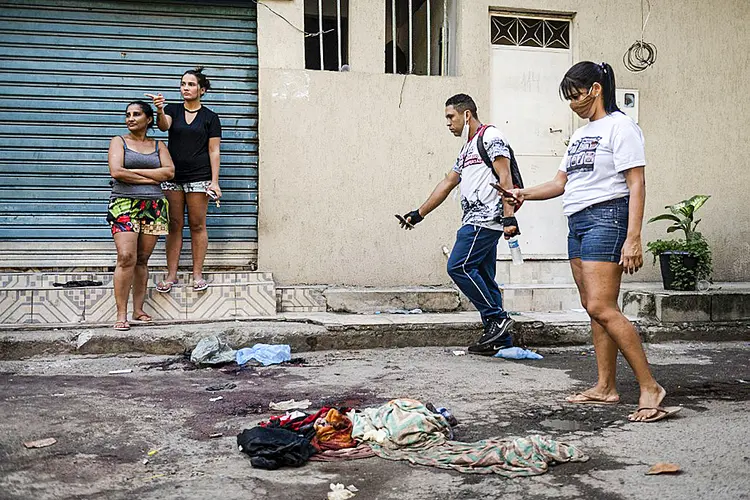 Operação policial no Jacarezinho foi a mais letal na história do Rio de Janeiro. (MAURO PIMENTEL/AFP)