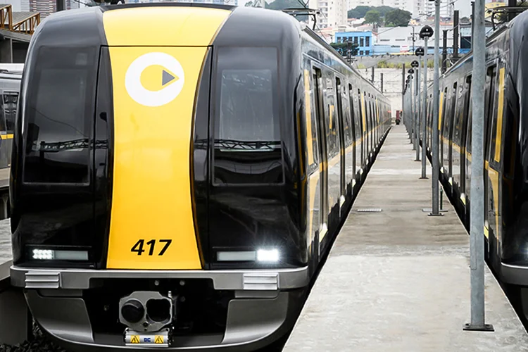 Trem da ViaQuatro em SP (ViaQuatro/Divulgação)