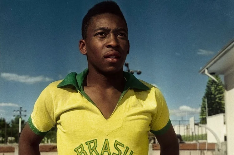 Cena do documentário 'Pelé', na Netflix (Reprodução/Divulgação)