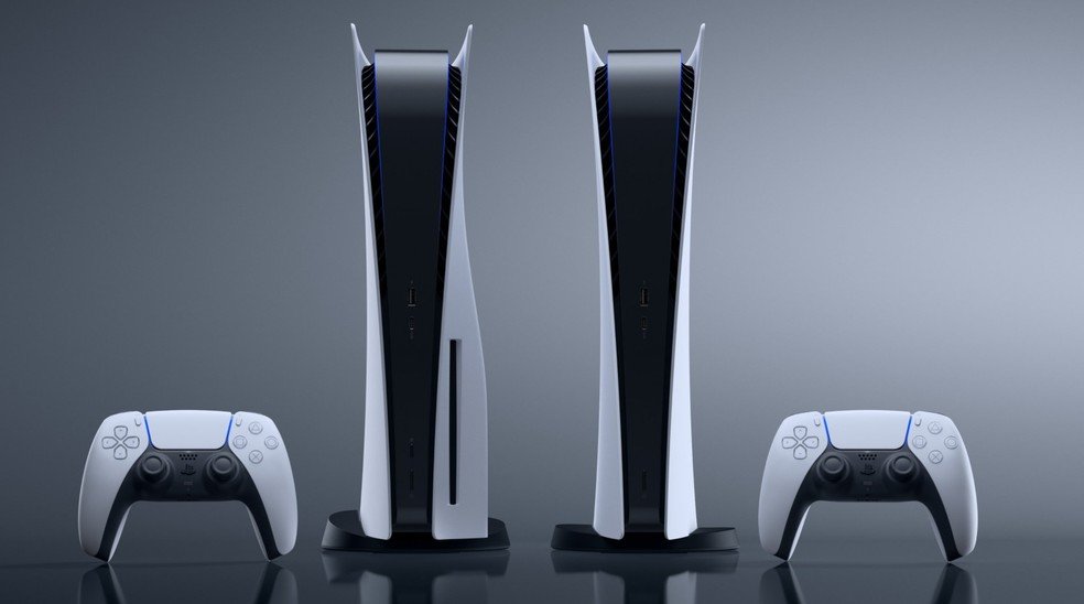 PS5: O PS5 digital é uma versão do videogame sem unidade de disco (Foto/Reprodução)