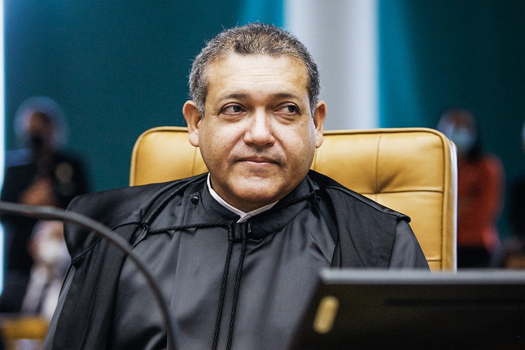 Ministro Kassio Nunes Marques: procedimento feito por ministro é praxe no STF (Fellipe Sampaio/SCO/STF/Divulgação)