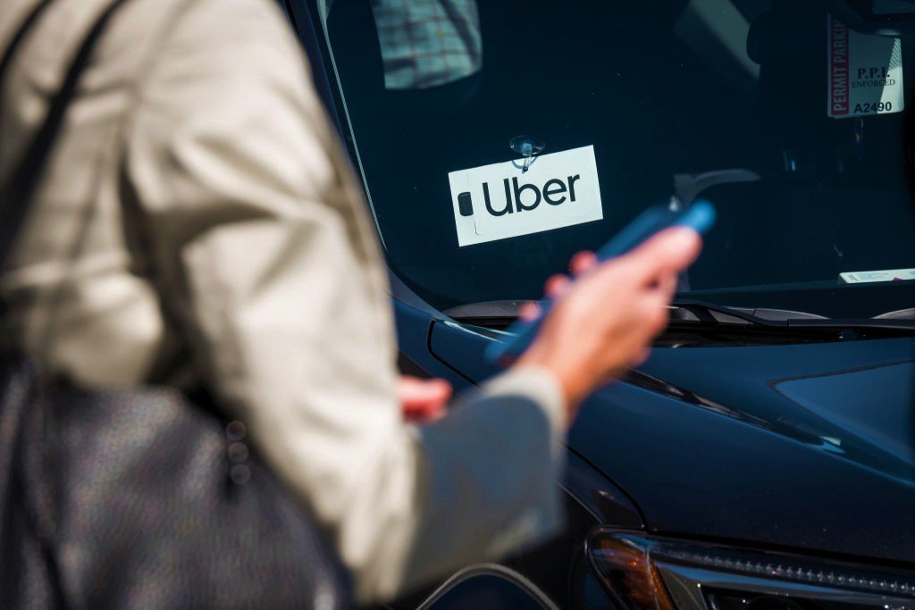 Uber: os contratados terão a opção de trabalho híbrido ou remoto (Getty Images/David Paul Morris)
