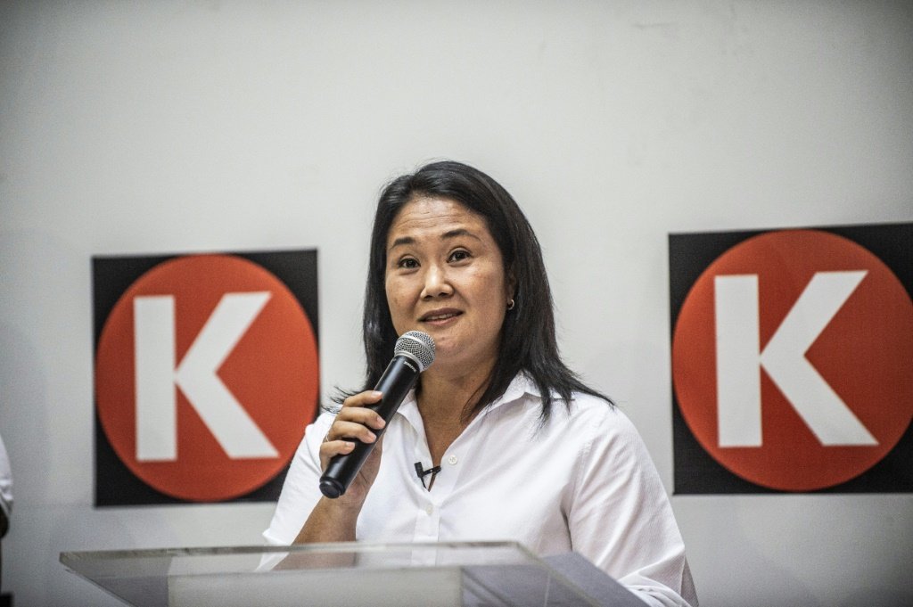 Keiko Fujimori, ex-congressista e candidata de direita à presidência do Peru (AFP/AFP)