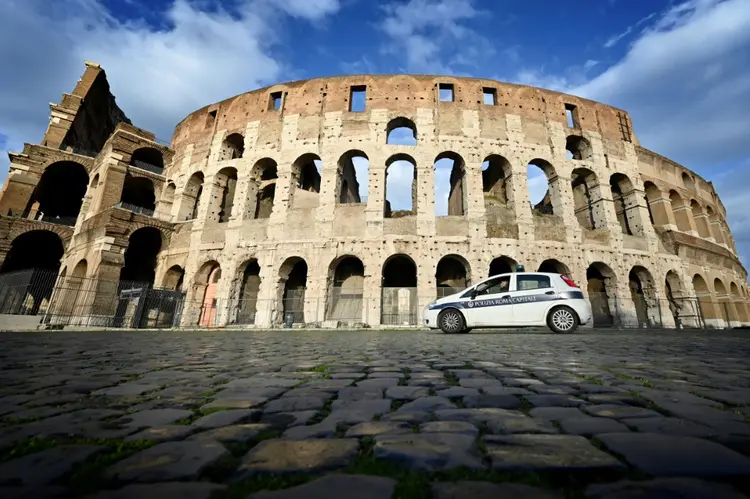 Roma, eleita a cidade mais suja do mundo em pesquisa da revista Time Out. (AFP/AFP)