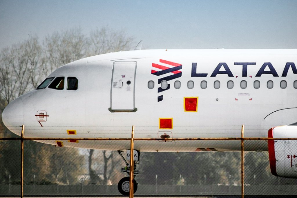 Latam anota aumento de 64% dos passageiros transportados no fim de ano