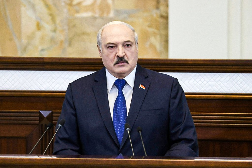 Lukashenko, presidente de Belarus: possibilidade de Rússia usar território vizinho para armas nucleares (AFP/AFP)