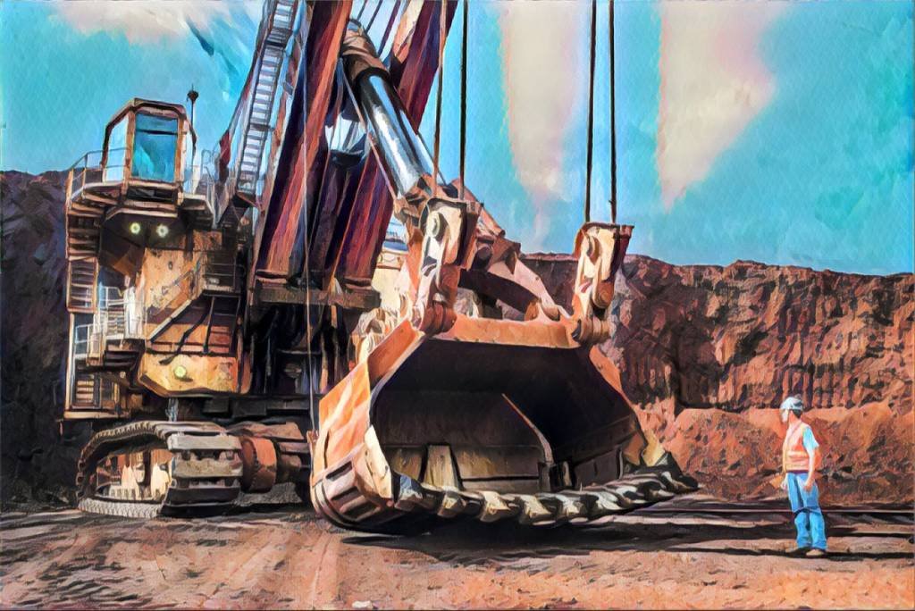 Escavadeira da Vale em Carajás: companhia vive auge na B3, avaliada em R$ 575 bilhões, devido à alta do preço do minério (Germano Lüders/Exame)