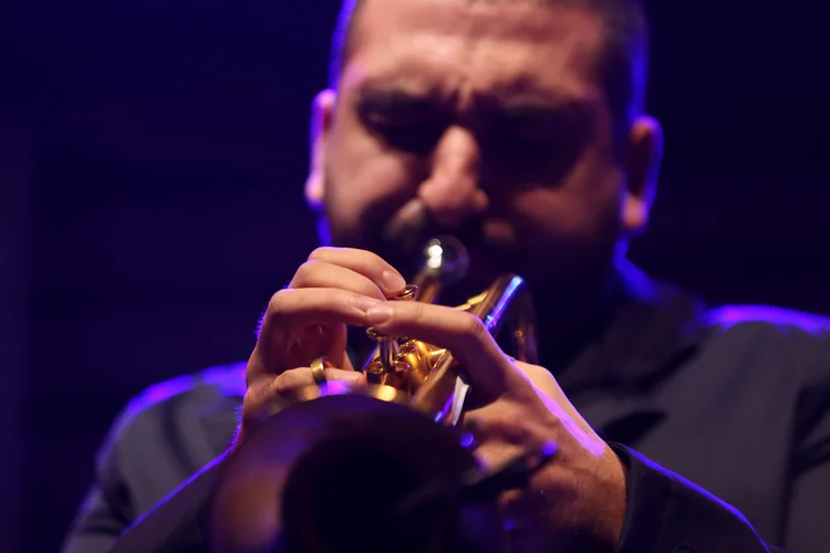 Trompetista franco-libanês Ibrahim Maalouf. (Issam Abdallah/Reuters)