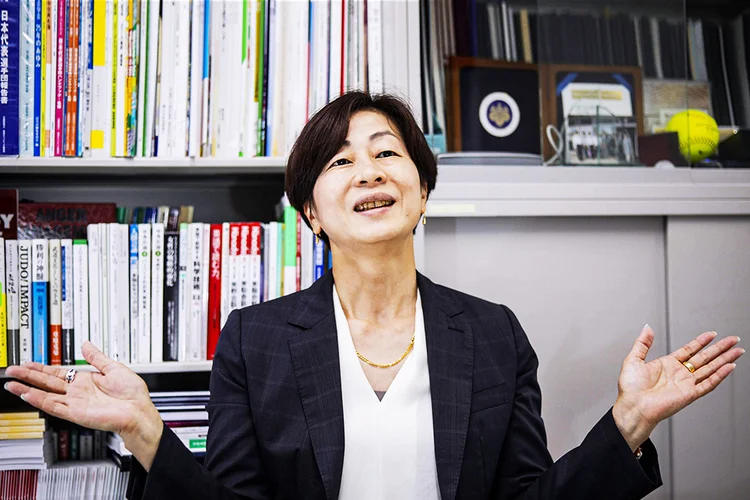 Ex-judoca japonesa Kaori Yamaguchi concede entrevista em Tóquio
19/05/2021
Kyodo/via REUTERS (Kyodo/Reuters)