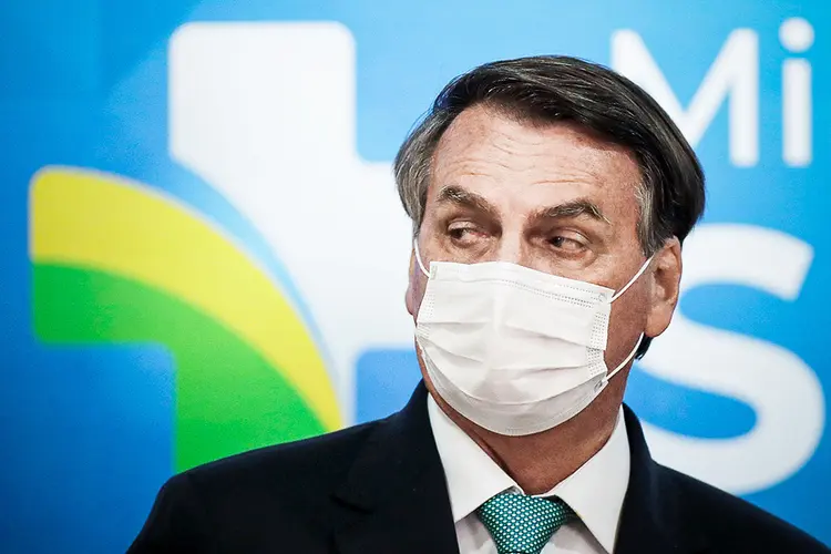 Bolsonaro: o presidente afirmou que integrantes da comissão liberaram recursos por meio de emendas parlamentares para a compra da Covaxin (Ueslei Marcelino/Reuters)