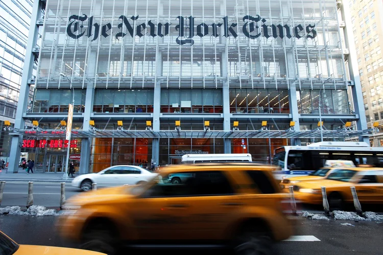 NYT incentivou alguns usos de IA na redação, como ter ideias de perguntas e analisar imagens (Lucas Jackson/Reuters)
